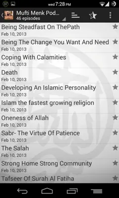 Mufti Menk Lectures android App screenshot 3